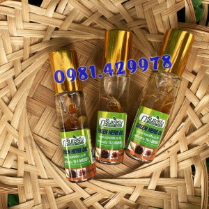 DẦU LĂN SÂM GINGSENG GREEN HERB OIL THÁI LAN