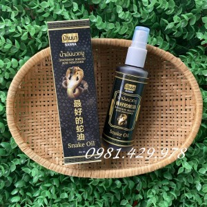 DẦU XỊT  XOA BÓP RẮN BANNA SNAKE OIL- THÁI LAN