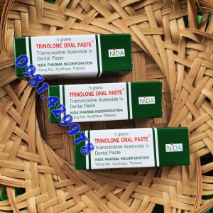 KEM THOA TRỊ NHIỆT MIỆNG TRINOLONE ORAL PASTE NIDA