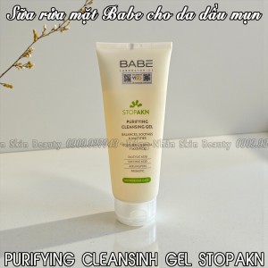 SỮA RỬA MẶT BABE CHO DA DẦU MỤN